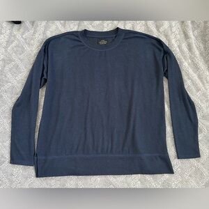 Lucky Brand Navy Blue Sweater